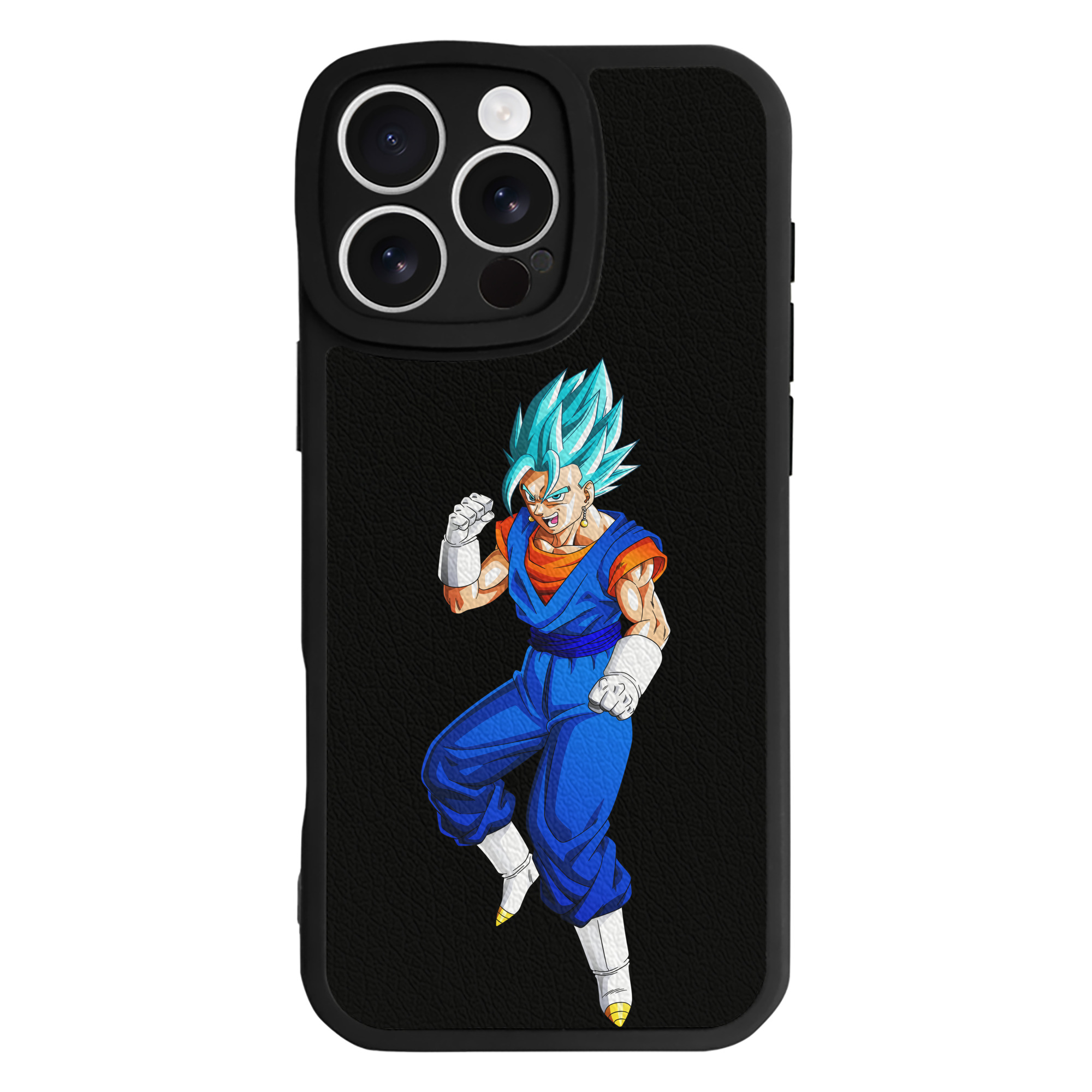 （画像用） ドラゴンボール ベジット DRAGON BALL Vegetto 【iPhone 16シリーズ対応】シリコンスマホケース（レザー調） 材質：シリコン